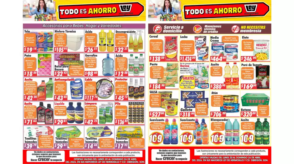 Catálogo Casa Ley | Ofertas y promociones actuales | 2026-04-20T00:00:00.000Z - 2026-04-26T00:00:00.000Z
