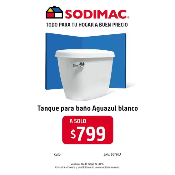 Catálogo Sodimac Constructor | Grandes descuentos en productos seleccionados | 2026-04-20T00:00:00.000Z - 2026-05-06T00:00:00.000Z