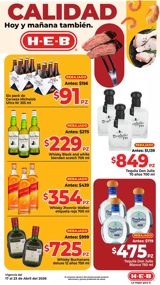 Catálogo HEB en Álvaro Obregón (CDMX) | Semana del Super | 2026-04-17T00:00:00.000Z - 2026-04-23T00:00:00.000Z