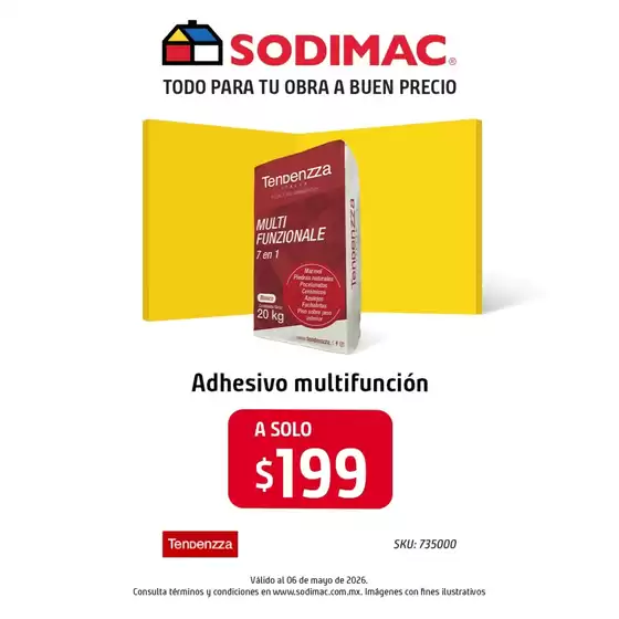 Catálogo Sodimac Constructor en  | Ahorra ahora con nuestras ofertas | 2026-03-29T00:00:00.000Z - 2026-05-06T00:00:00.000Z
