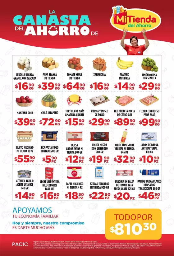 Catálogo Mi Tienda del Ahorro en Chihuahua | Ahorra ahora con nuestras ofertas | 2026-04-21T00:00:00.000Z - 2026-04-23T00:00:00.000Z