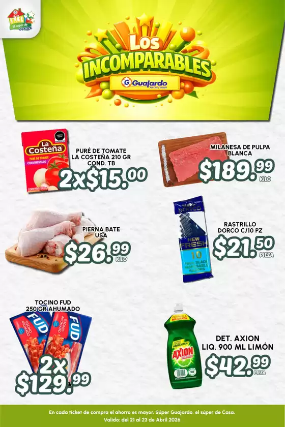 Catálogo Guajardo en Guadalajara | Ofertas Guajardo | 2026-04-21T00:00:00.000Z - 2026-04-23T00:00:00.000Z