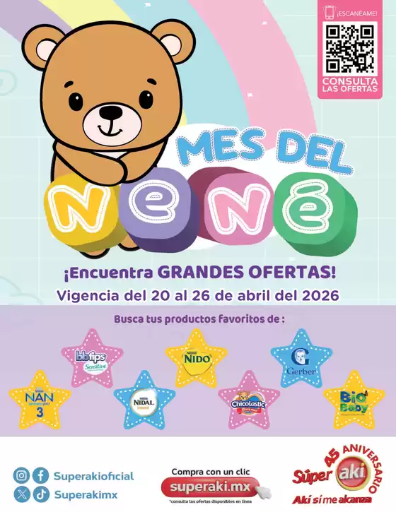 Catálogo Aki Gran Mayoreo en Guadalajara | MES DEL NENE 20 26 DE ABRIL DEL 2026 compressed | 2026-04-20T00:00:00.000Z - 2026-04-26T00:00:00.000Z