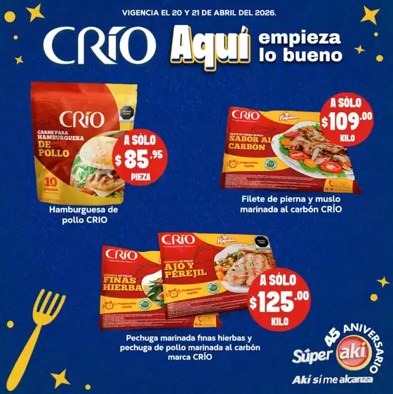 Catálogo Aki Gran Mayoreo en Chihuahua | 20 Y 21 ABRIL CRIO | 2026-04-20T00:00:00.000Z - 2026-04-21T00:00:00.000Z