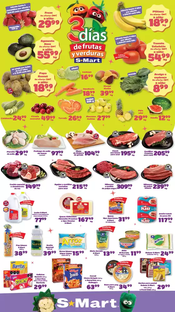 Catálogo S-Mart en Chihuahua | Ofertas S-Mart monterrey | 2026-04-21T00:00:00.000Z - 2026-04-23T00:00:00.000Z
