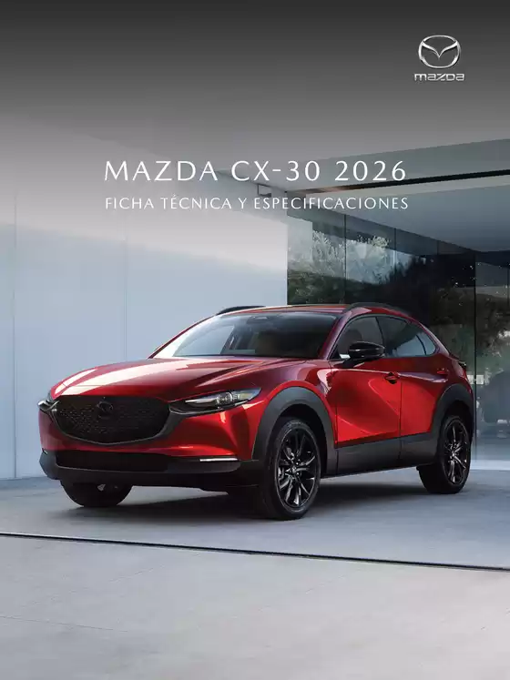 Catálogo Mazda | Ficha tecnica mazda cx 30 2026 | 2026-01-01T00:00:00.000Z - 2026-12-31T00:00:00.000Z
