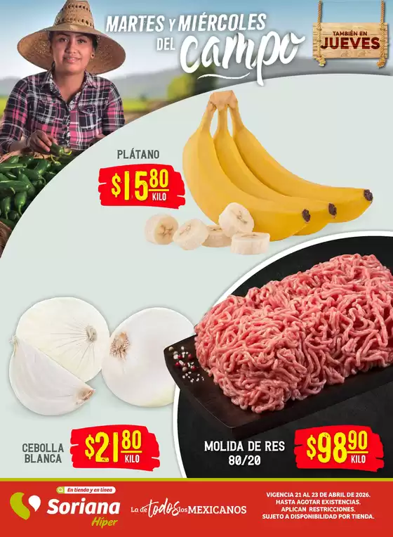 Catálogo Soriana Híper | Gangas exclusivas | 2026-04-21T00:00:00.000Z - 2026-04-23T00:00:00.000Z