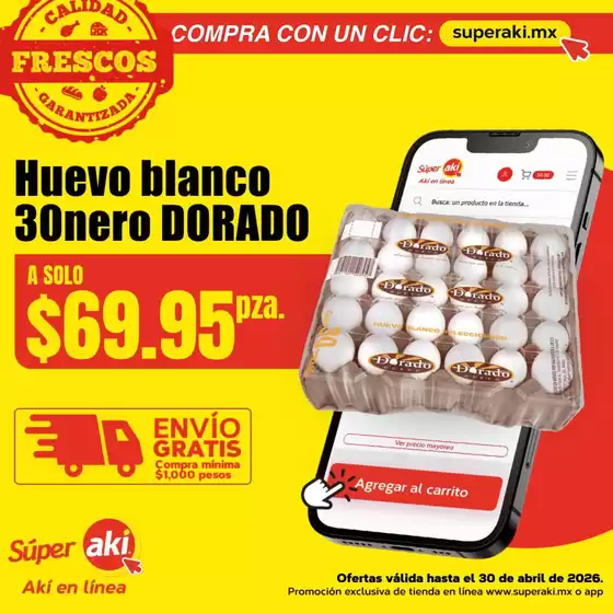 Catálogo Súper Aki | Ofertas para cazadores de gangas | 2026-04-22T00:00:00.000Z - 2026-04-30T00:00:00.000Z