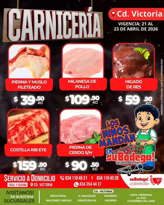 Catálogo SuBodega | Ofertas SuBodega | 2026-04-21T00:00:00.000Z - 2026-04-23T00:00:00.000Z