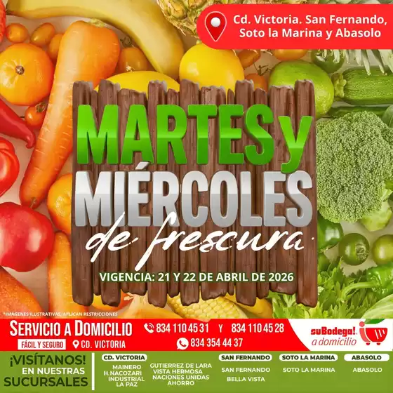 Catálogo SuBodega | Gangas y ofertas actuales | 2026-04-21T00:00:00.000Z - 2026-04-22T00:00:00.000Z