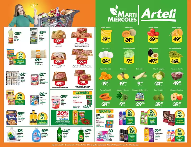 Catálogo Arteli | Nuestras mejores ofertas para ti | 2026-04-21T00:00:00.000Z - 2026-04-22T00:00:00.000Z