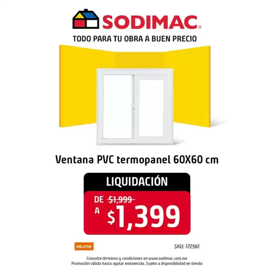 Catálogo Sodimac Constructor en Villa de Zaachila | Ofertas principales para ahorradores | 2026-04-22T00:00:00.000Z - 2026-04-30T00:00:00.000Z