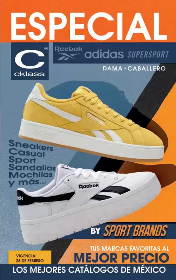 Catálogo Cklass en Monterrey | Cklass Especial Reebok y Adidas 2026 | 2026-03-26T00:00:00.000Z - 2027-02-28T00:00:00.000Z