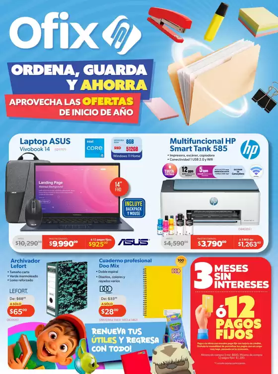 Catálogo Ofix en Tlalixtac de Cabrera | APROVECHA LAS OFERTAS DE OFIXOfix | 2026-04-23T00:00:00.000Z - 2026-05-07T00:00:00.000Z
