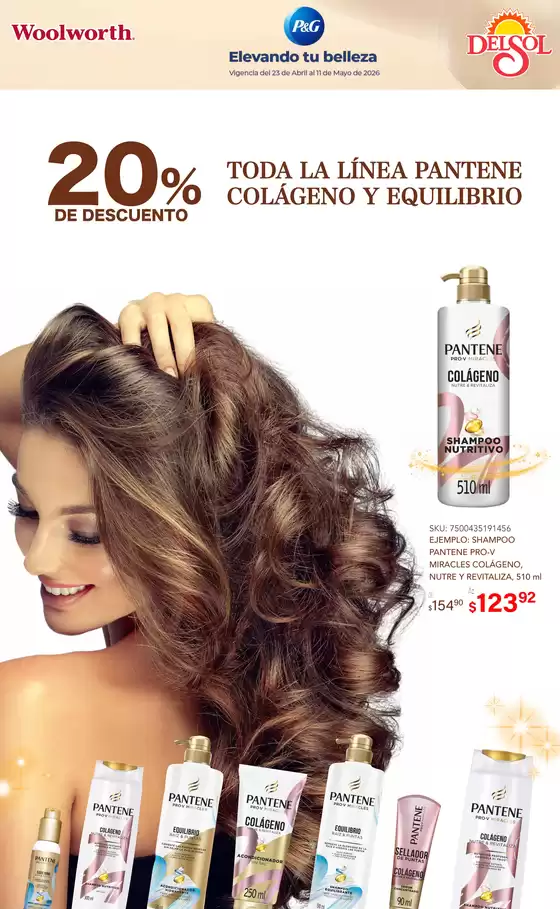 Catálogo Del Sol | La Fiesta de la Belleza en Tiendas Del Sol y Woolworth PROCTER | 2026-04-23T00:00:00.000Z - 2026-05-11T00:00:00.000Z