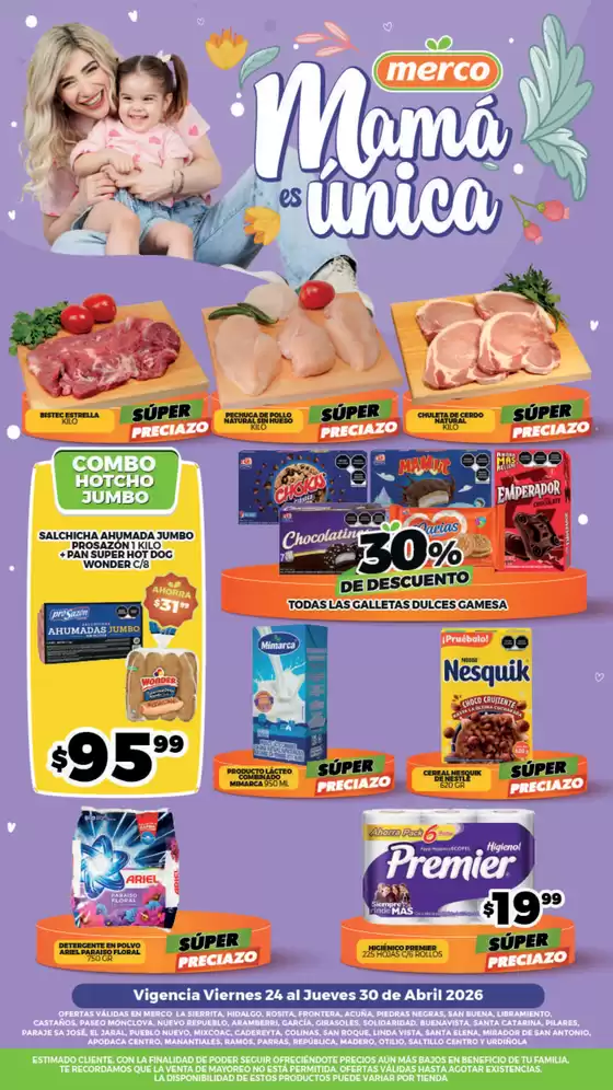 Catálogo Merco | Folleto semanal del 24 al 30 de Abril | 2026-04-24T00:00:00.000Z - 2026-04-30T00:00:00.000Z