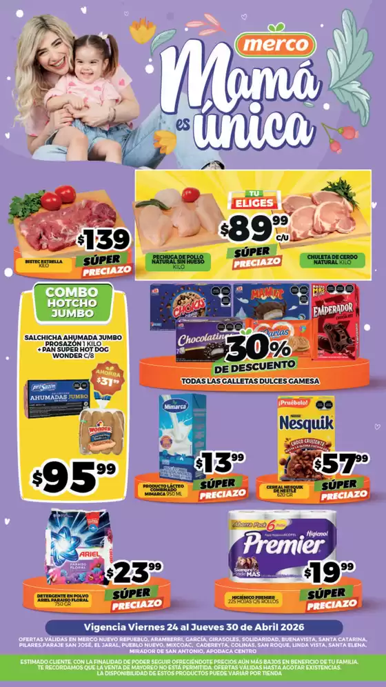 Catálogo Merco | Folleto semanal del 24 al 30 de Abril NL | 2026-04-24T00:00:00.000Z - 2026-04-30T00:00:00.000Z