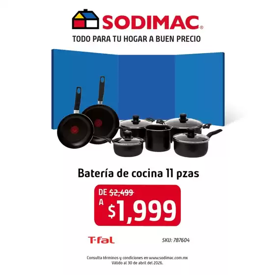 Catálogo Sodimac Constructor en Tenango de Arista | Nuestras mejores ofertas para ti | 2026-04-24T00:00:00.000Z - 2026-04-30T00:00:00.000Z