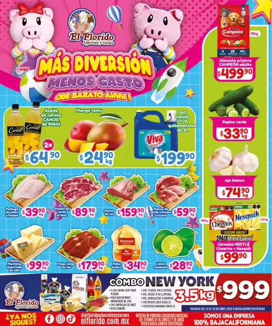 Catálogo El Florido | VOLANTE MEXICALI WEB 24 | 2026-04-24T00:00:00.000Z - 2026-04-30T00:00:00.000Z