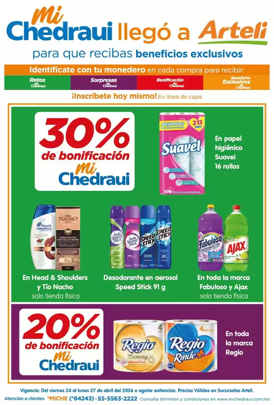 Catálogo Arteli | Gangas exclusivas | 2026-04-24T00:00:00.000Z - 2026-04-27T00:00:00.000Z