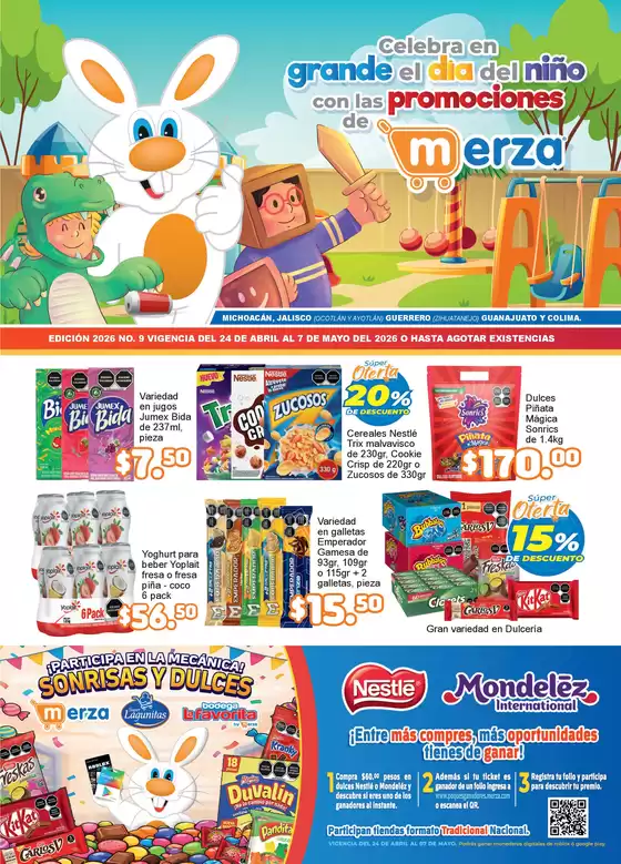 Catálogo Merza | Nuevas ofertas para descubrir | 2026-04-24T00:00:00.000Z - 2026-05-07T00:00:00.000Z