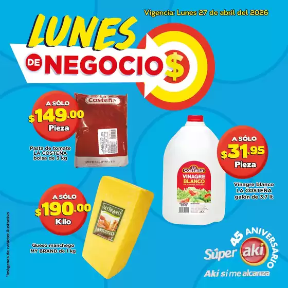 Catálogo Súper Aki en Chilpancingo de los Bravo | Promociones actuales | 2026-04-27T00:00:00.000Z - 2026-04-27T00:00:00.000Z