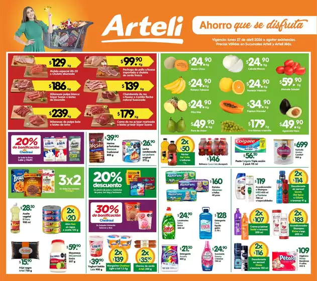 Catálogo Arteli express en Chilpancingo de los Bravo | Ofertas Arteli express | 2026-04-27T00:00:00.000Z - 2026-04-27T00:00:00.000Z