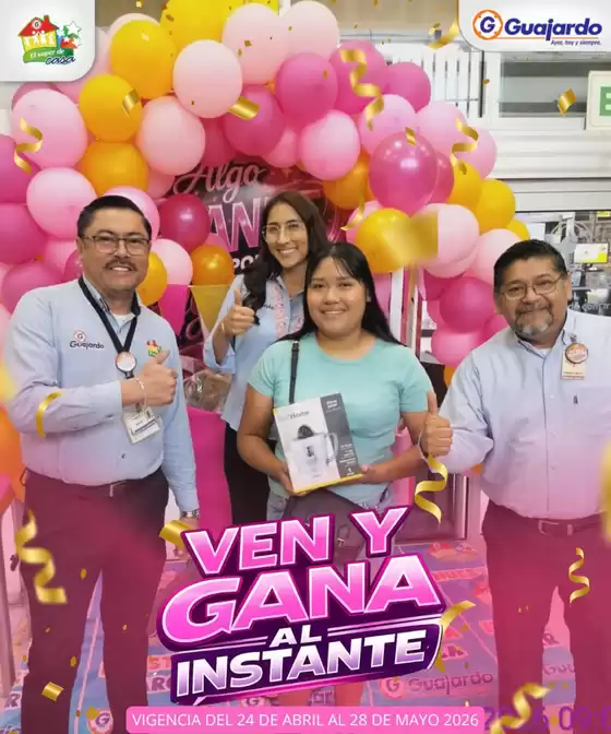 Catálogo Guajardo en Chilpancingo de los Bravo | Ofertas y gangas exclusivas | 2026-04-24T00:00:00.000Z - 2026-05-28T00:00:00.000Z
