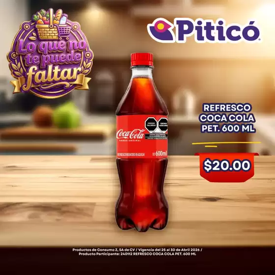 Catálogo Piticó | Ofertas y gangas exclusivas | 2026-04-25T00:00:00.000Z - 2026-04-30T00:00:00.000Z