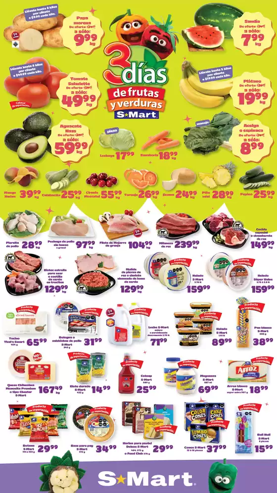 Catálogo S-Mart | Ofertas S-Mart laredo | 2026-04-28T00:00:00.000Z - 2026-04-30T00:00:00.000Z