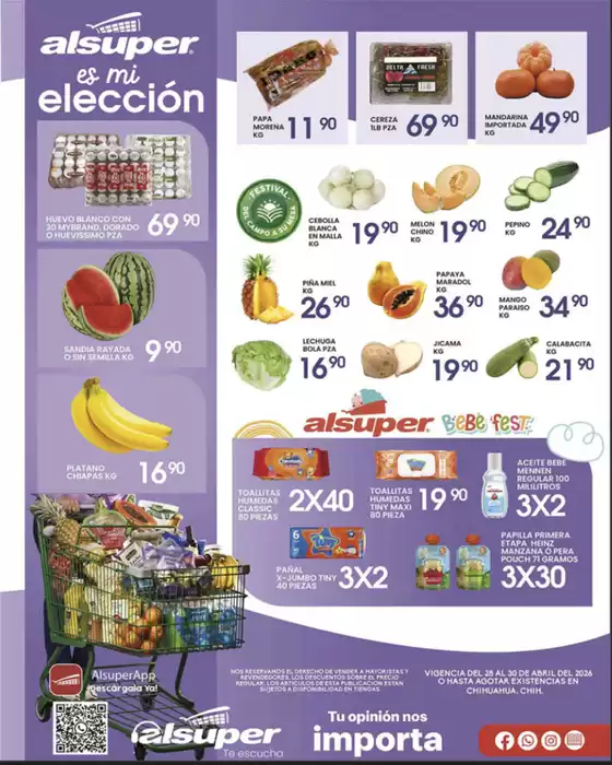 Catálogo Alsuper | Alsuper Chihuahua-ciudad | 2026-04-28T00:00:00.000Z - 2026-04-30T00:00:00.000Z