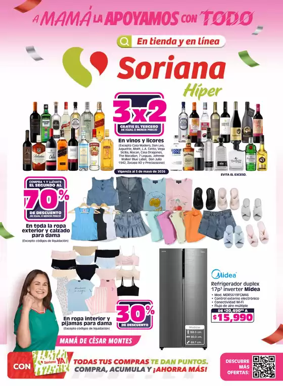 Catálogo Soriana Híper | Nuestras mejores ofertas para ti | 2026-04-30T00:00:00.000Z - 2026-05-05T00:00:00.000Z