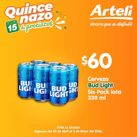Catálogo Arteli express | Descubre ofertas atractivas | 2026-04-30T00:00:00.000Z - 2026-05-03T00:00:00.000Z