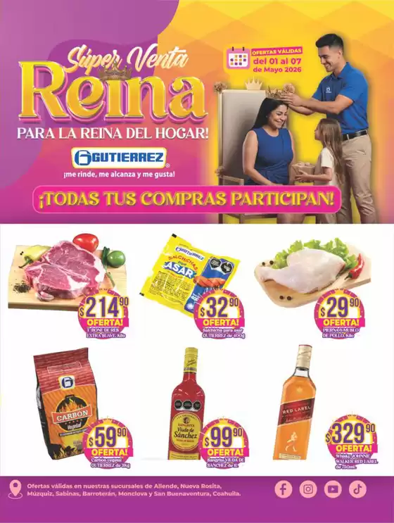 Catálogo Super Gutierrez | Descuentos y promociones | 2026-05-01T00:00:00.000Z - 2026-05-07T00:00:00.000Z