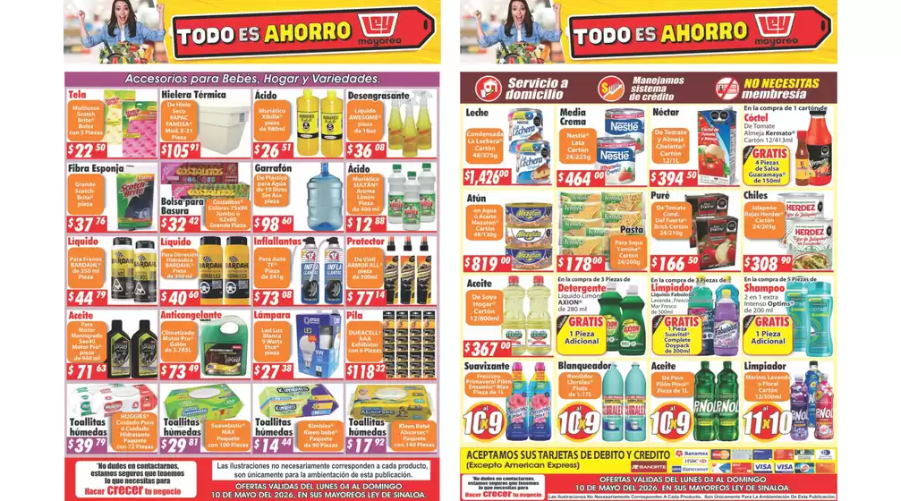 Catálogo Casa Ley en Valle de Chalco Solidaridad | Grandes descuentos en productos seleccionados | 2026-05-04T00:00:00.000Z - 2026-05-10T00:00:00.000Z