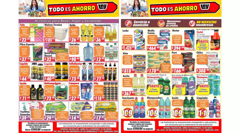 Catálogo Casa Ley en Valle de Chalco Solidaridad | Ofertas principales y descuentos | 2026-05-04T00:00:00.000Z - 2026-05-10T00:00:00.000Z