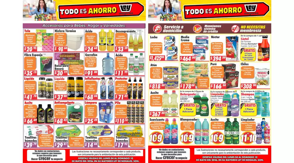 Catálogo Casa Ley en Valle de Chalco Solidaridad | Ofertas principales para todos los cazadores de gangas | 2026-05-04T00:00:00.000Z - 2026-05-10T00:00:00.000Z