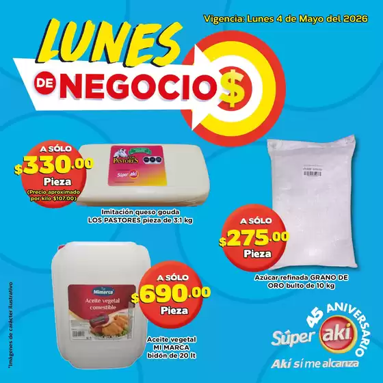 Catálogo Aki Gran Mayoreo | Ofertas Aki Gran Mayoreo | 2026-05-04T00:00:00.000Z - 2026-05-04T00:00:00.000Z