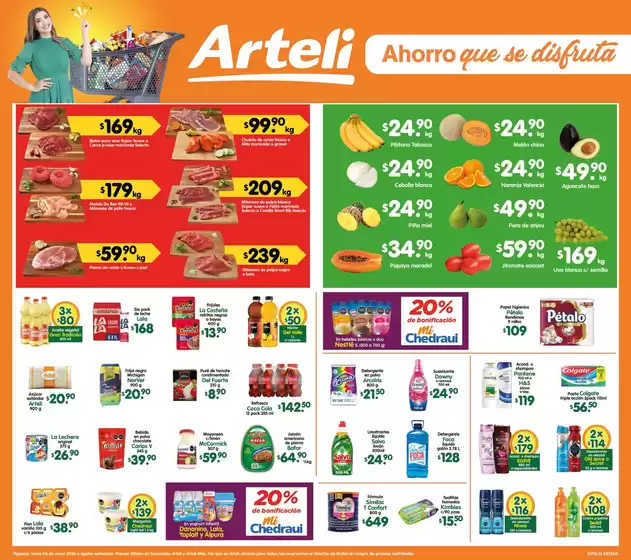 Catálogo Arteli | Ofertas principales para ahorradores | 2026-05-04T00:00:00.000Z - 2026-05-04T00:00:00.000Z