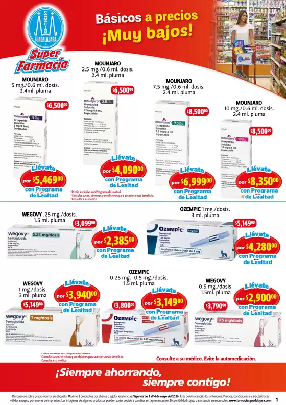 Catálogo Farmacias Guadalajara | BOL GRAL 1 14 MAY 2026 WEB | 2026-05-01T00:00:00.000Z - 2026-05-14T00:00:00.000Z