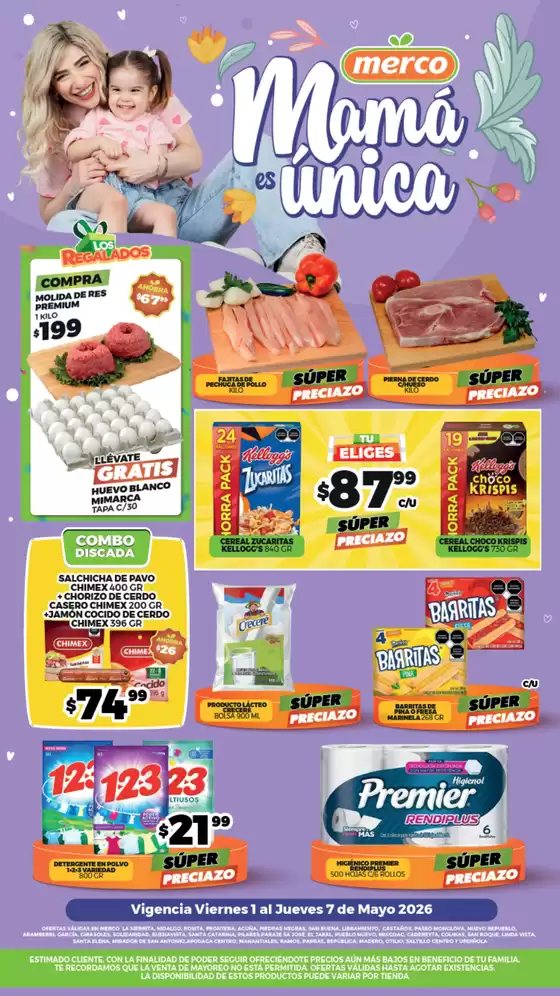 Catálogo Merco | Folleto semanal del 1 al 7 de Mayo | 2026-05-01T00:00:00.000Z - 2026-05-07T00:00:00.000Z