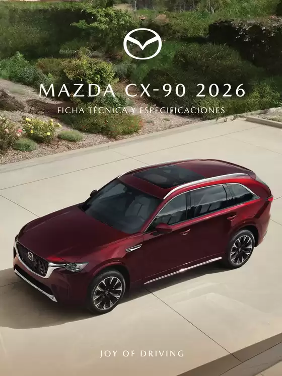 Catálogo Mazda en Zacatelco | Ficha tecnica mazda cx 90 2026 | 2026-01-01T00:00:00.000Z - 2026-12-31T00:00:00.000Z