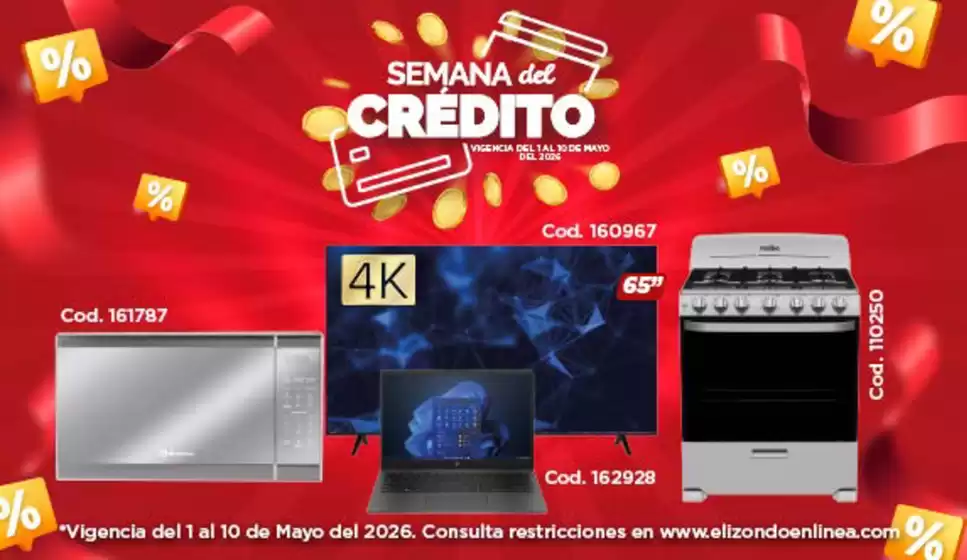 Catálogo Elizondo en San Salvador Tizatlali | Promos | 2026-05-05T00:00:00.000Z - 2026-05-10T00:00:00.000Z