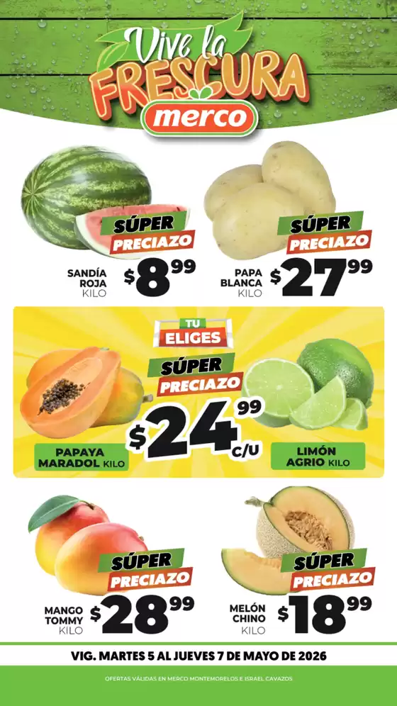 Catálogo Merco en Xochitepec | Catálogo Merco | 2026-05-05T00:00:00.000Z - 2026-05-07T00:00:00.000Z