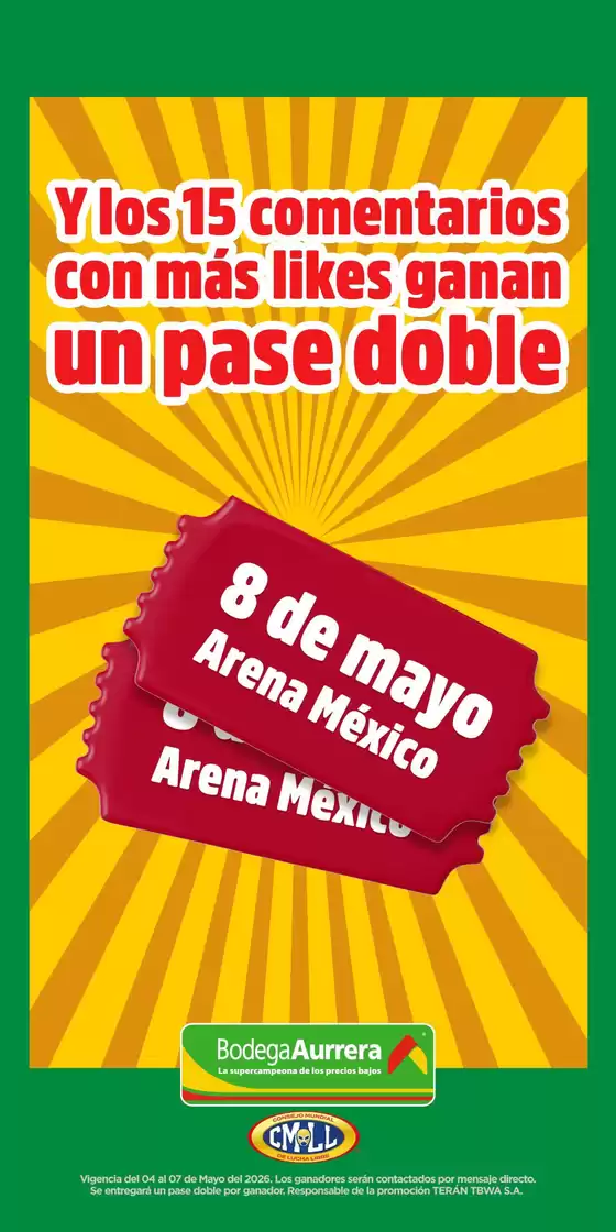 Catálogo Bodega Aurrera | Nuestras mejores gangas | 2026-05-04T00:00:00.000Z - 2026-05-07T00:00:00.000Z
