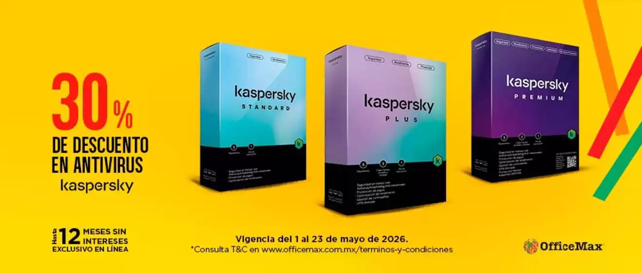Catálogo OfficeMax | Ofertas exclusivas para nuestros clientes | 2026-05-01T00:00:00.000Z - 2026-05-23T00:00:00.000Z
