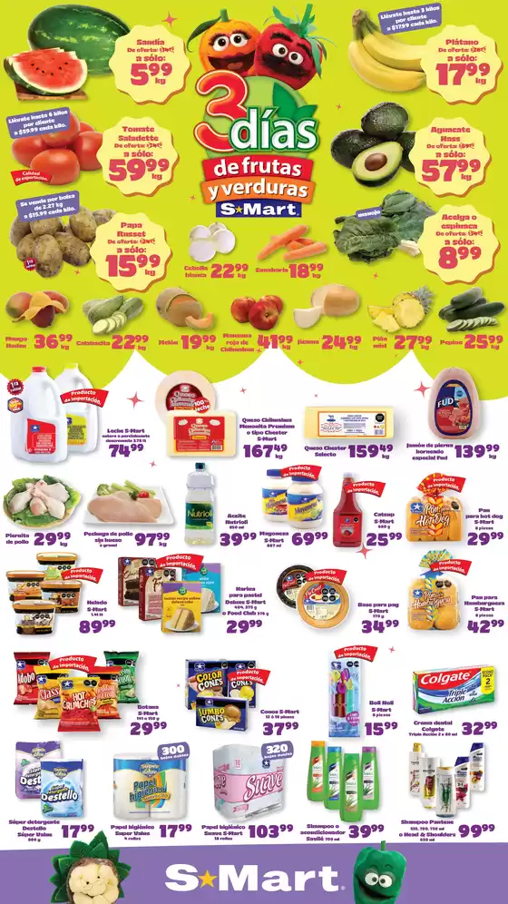 Catálogo S-Mart | Ofertas S-Mart monterrey | 2026-05-05T00:00:00.000Z - 2026-05-07T00:00:00.000Z