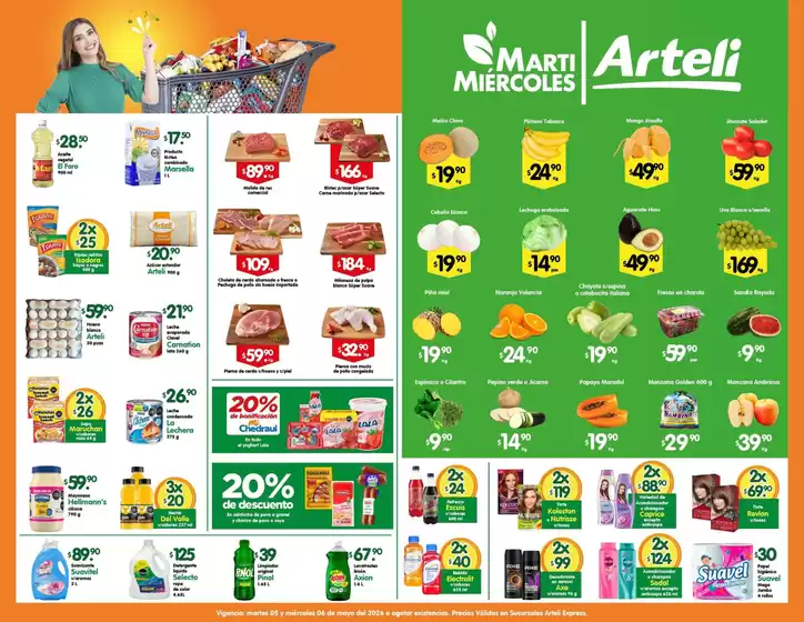 Catálogo Arteli en Tezoyuca (México) | Ofertas Arteli | 2026-05-05T00:00:00.000Z - 2026-05-06T00:00:00.000Z