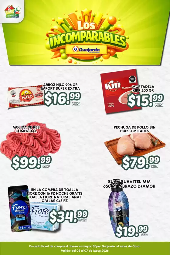 Catálogo Guajardo en Tezoyuca (México) | Ofertas Guajardo | 2026-05-05T00:00:00.000Z - 2026-05-07T00:00:00.000Z