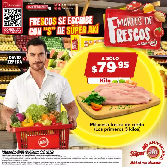 Catálogo Súper Aki en Tezoyuca (México) | Ofertas Súper Aki | 2026-05-05T00:00:00.000Z - 2026-05-05T00:00:00.000Z